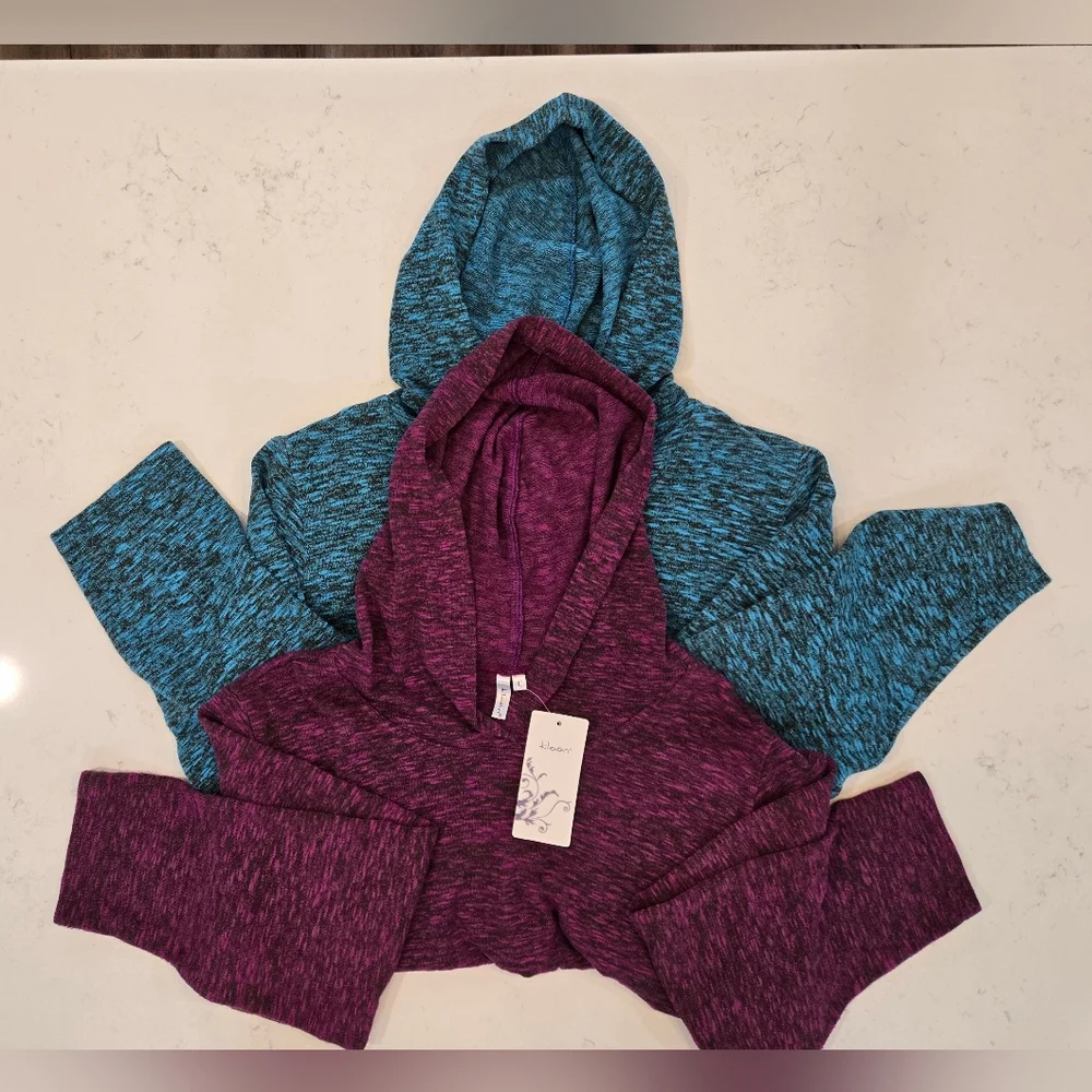 Kleen Women's Oversized Boutique- Style Turquoise Hoodie. NWOT - Picture 7 of 8